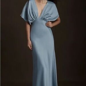 BHLDN - Leila - Satin Charmeuse Maxi